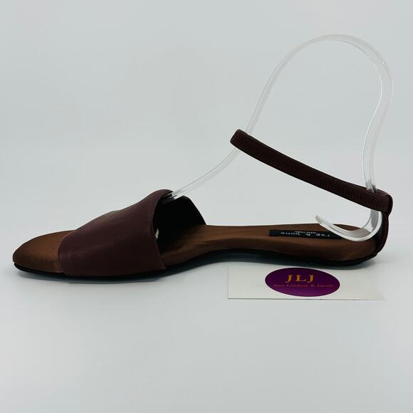 Rag & Bone Women's Ellory Rust Brown Foldable Ankle Strap Sandals Size 36/ 6 US - Picture 8 of 12